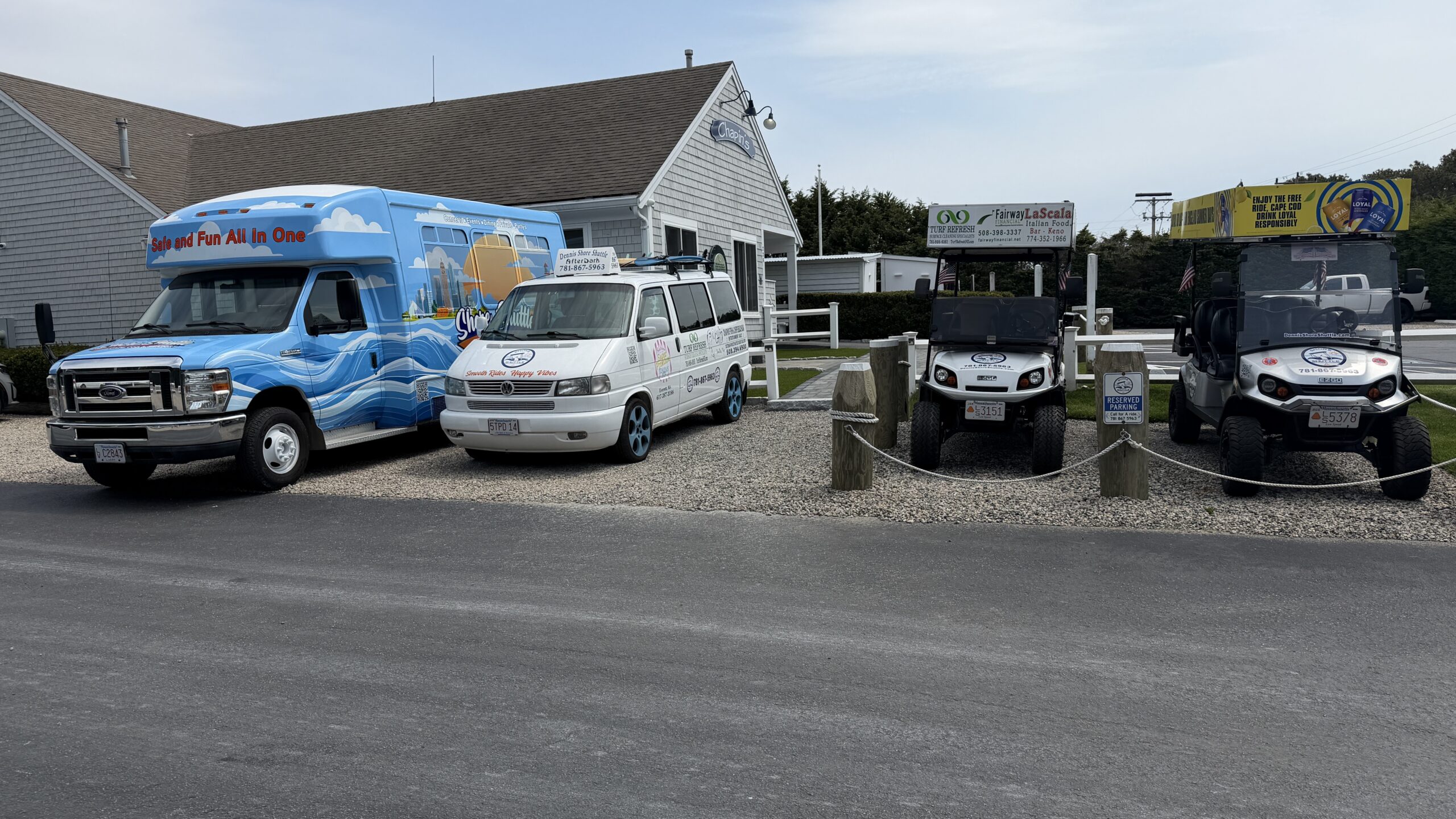 Dennis Shore Shuttle at the Beach